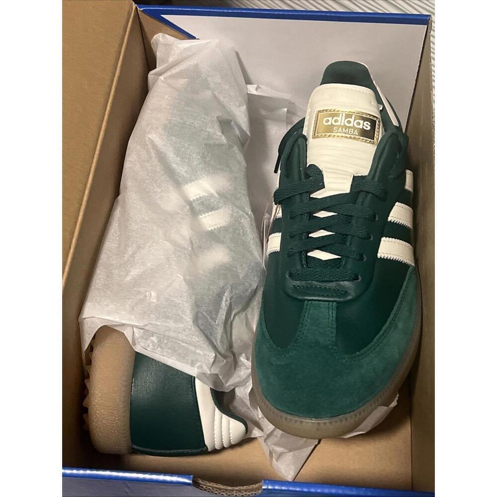 adidas Samba Golf Shoes Collegiate Green/Off White/Gum4 JP8652 Size 11 - Picture 8 of 9